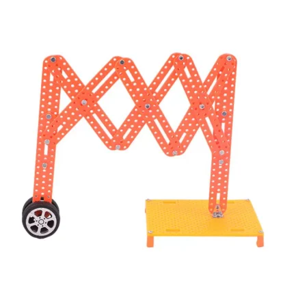 Telescopic gate plastic