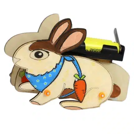 hopping bunny