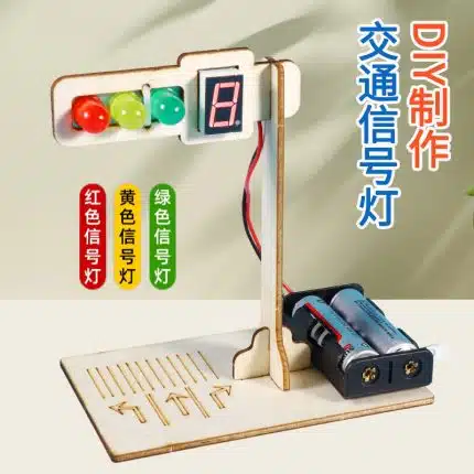 Intelligent traffic signal lights with digital display