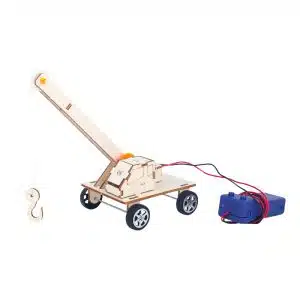 Remote-controlled crane lifting model