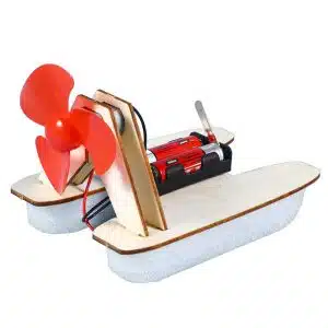 Hand-powered boat model