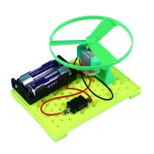 Self-made electric levitation flying saucer