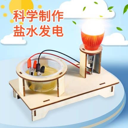 Saltwater-powered lamp: A new type of conductive energy source