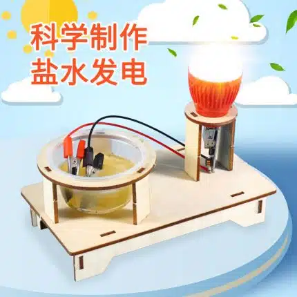 Saltwater-powered lamp: A new type of conductive energy source