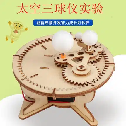 Moon-Earth-Sun three-sphere model