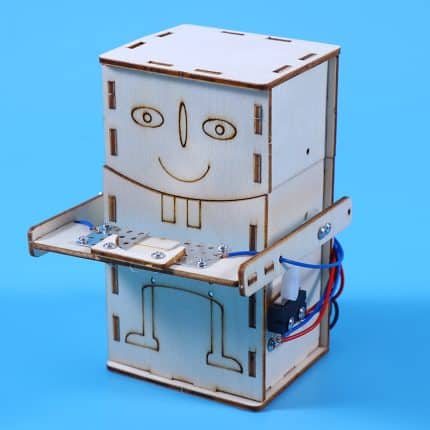 Coin-eating robot