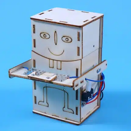 Coin-eating robot