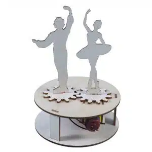 Electric rotating ballerina