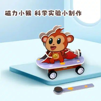Homemade Magnetic Monkey