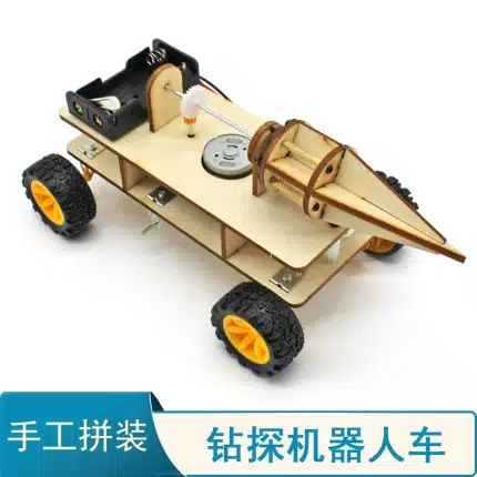 Drilling robot vehicle