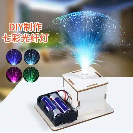 Colorful fiber optic lights