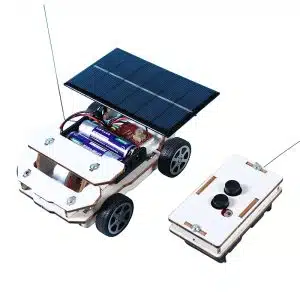 Solar-powered remote control car