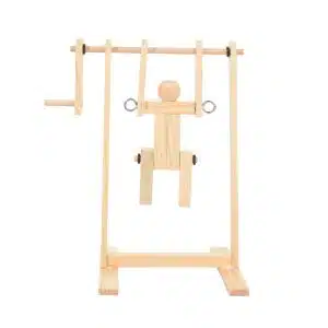 gymnast on the horizontal bar