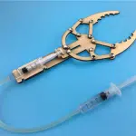 Self-made hydraulic and pneumatic mechanical hand